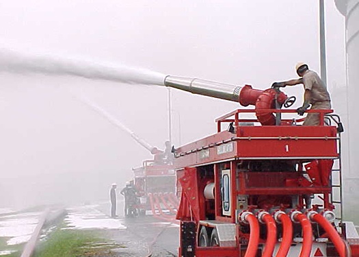 Mobile Tank Farm Fire Fighting System
