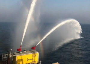 Hydrodiesel Marine Fire Fighting Containerized external fire fighting system